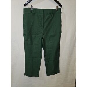 Lane Bryant Women's Capri Pants Size 14, Emerald Green Inseam 22